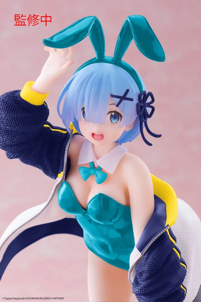 Re:Zero Starting Life in Another World Coreful PVC Statue Rem (Jacket Bunny Ver.) Renewal 18 cm